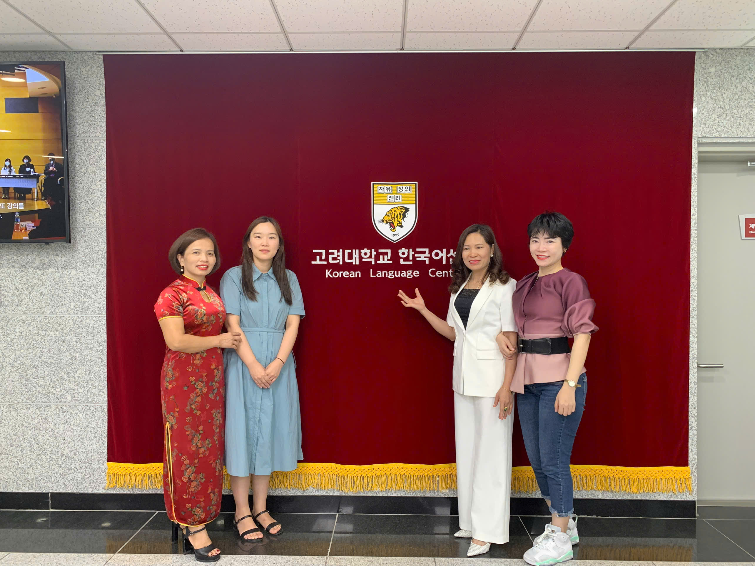 Minh Đạt tại Trung tâm tiếng Hàn, Đại học Korea University